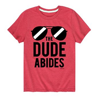 Boys 8-20 Big Lebowski The Dude Abides Tee
