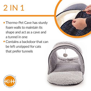 K&H Thermo-Pet Cave Geo Print