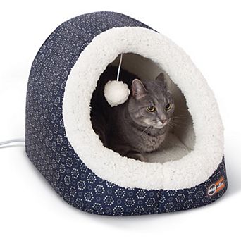 K&H Pet Thermo-Pet Cave Geo Print