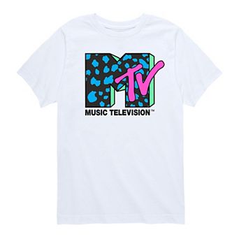 Boys 8-20 MTV Leopard Tee