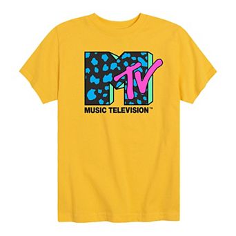 Boys 8-20 MTV Leopard Tee