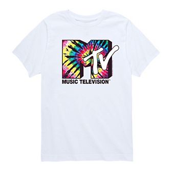 Boys 8-20 MTV Tie Dye Logo Tee