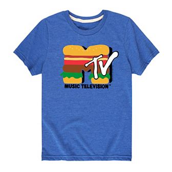 Boys 8-20 MTV Burger Tee