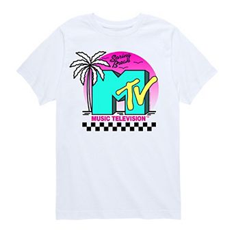 Boys 8-20 MTV Spring Break Beach Tee