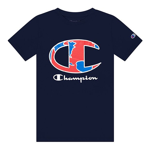 Champion big clearance c logo tee