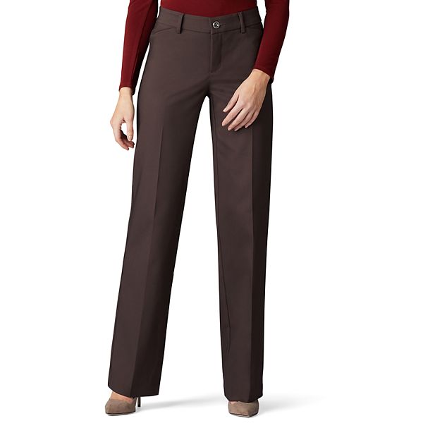 Kohls lee store chino women's pants