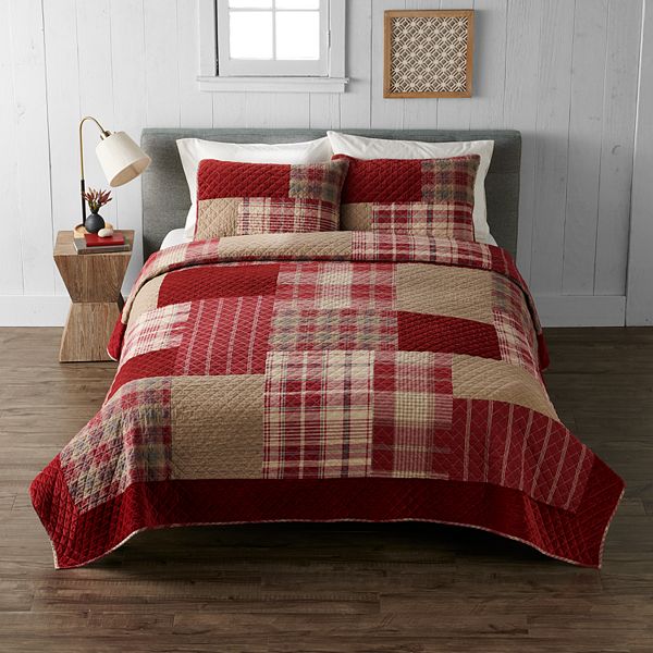 Cuddl Duds® Heavyweight Flannel Quilt Set