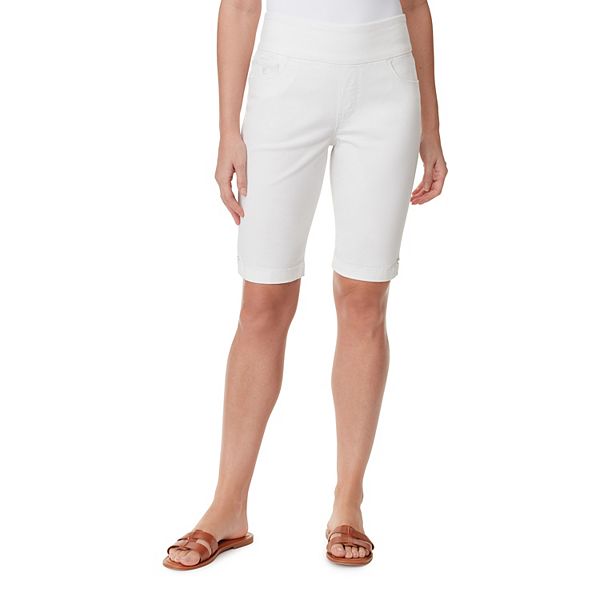 Gloria Vanderbilt Petite Amanda Classic Fit Bermuda Shorts Size 6P