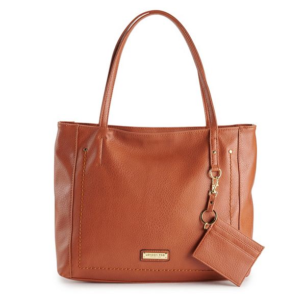 London Fog Quendi Satchel Bag with Removable ID Credit Card Wallet