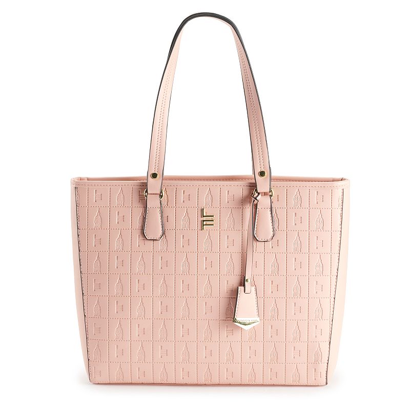 London Fog Women's Diana Tote Handbag —Salmon 