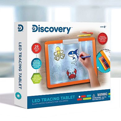 Discovery 34-Piece LED Illuminated Tracing Tablet Set