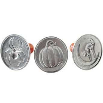 Nordic Ware 3 pc Spooky Halloween Cookie Stamp Set