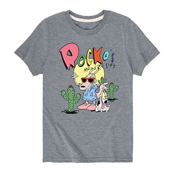 Boys 8-20 Nickelodeon Rocko's Modern Life In The Desert Tee