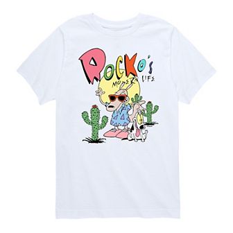 Boys 8-20 Nickelodeon Rocko's Modern Life In The Desert Tee