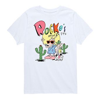 Boys 8-20 Nickelodeon Rocko's Modern Life In The Desert Tee