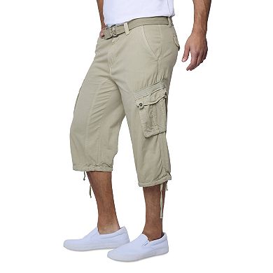 Big & Tall Xray Belted Capri Cargo Shorts