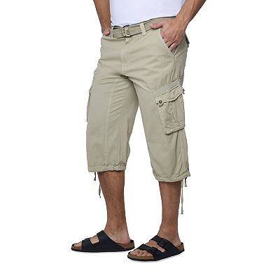 Big & Tall Xray Belted Capri Cargo Shorts