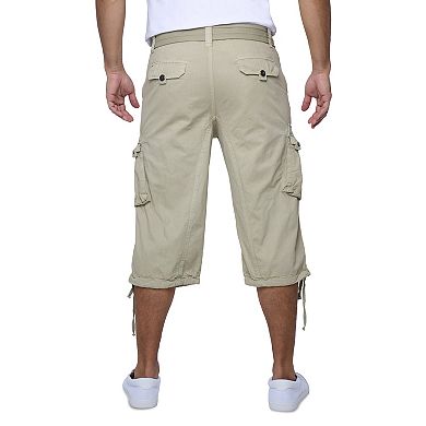 Big & Tall Xray Belted Capri Cargo Shorts