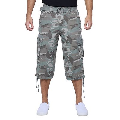 Big Tall Xray Belted Capri Cargo Shorts