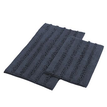 Modern Threads 2-Pack Chenille Bath Mat