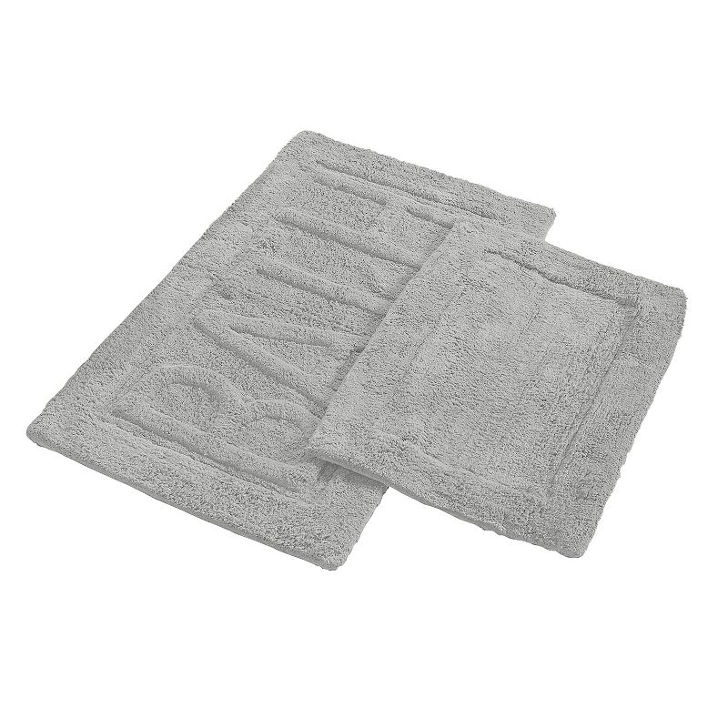 Serenelife PHSPAMT24HT Bath Tub Bubble Body Massage Spa Mat with Built-in Heater (2 Pack)