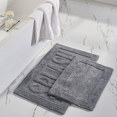Modern Threads 2-Pack Splash Bath Mat
