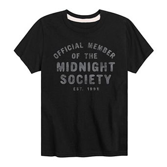 Boys 8-20 Nickelodeon Are You Afraid Of The Dark Midnight Society Member Tee