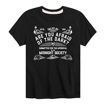 Boys 8-20 Nickelodeon Are You Afriad Of The Dark Ouija Board Tee