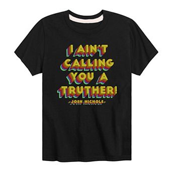 Boys 8-20 Nickelodeon Drake & Josh "I Ain't Calling You Truther" Tee
