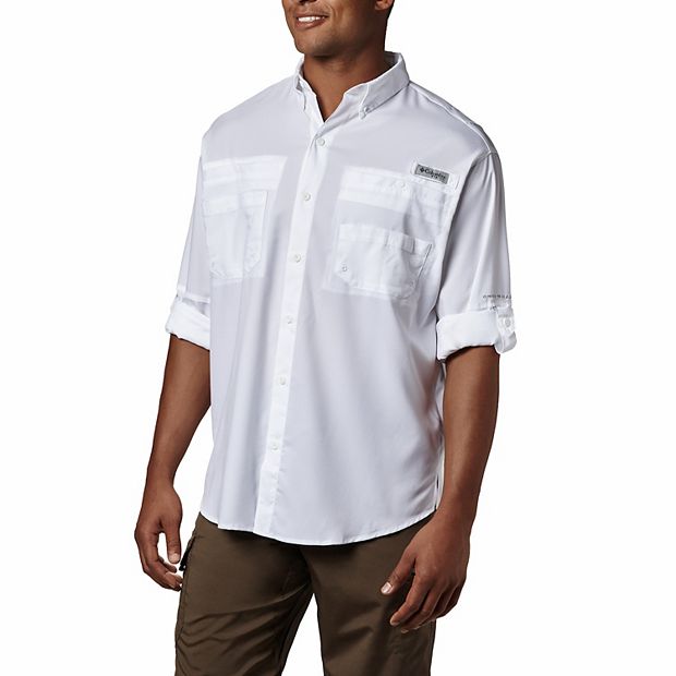 Columbia Tamiami Polo Shirt - White - Size: M