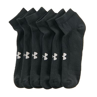 Men's Under Armour 6-Pack Training Cotton Lo-Cut Socks
