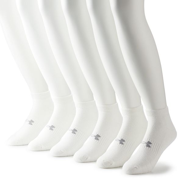 Men's Big & Tall Under Armour 6Pack Training Cotton LowCut Socks