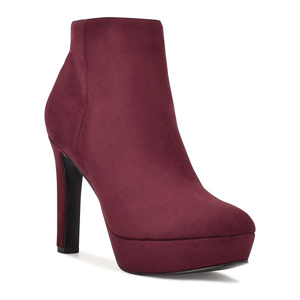 Nine West Glowup 02 Women's High Heel Ankle Boots