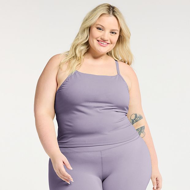 Plus Size FLX Affirmation Camisole with Built-In