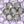 Silver Tone Purple