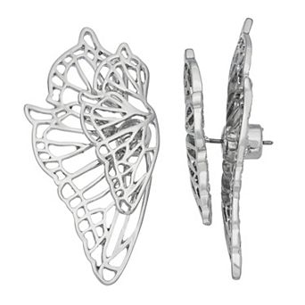 Simply Vera Vera Wang Butterfly Drop Earrings