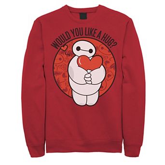 Disney's Big Hero 6 Baymax Men's Hug Valentine's Sweatshirt