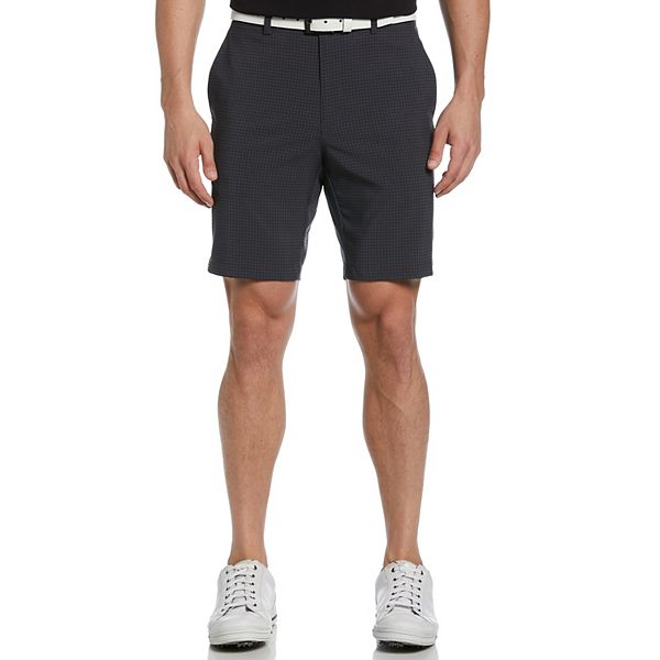 Men's Grand Slam Printed Check Golf Shorts