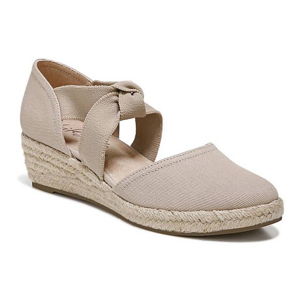 Black Lifestride Womens Kascade Wedge, Espadrilles