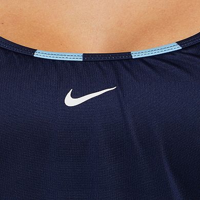 Women's Nike Water Dots Convertible Layered Tankini Top