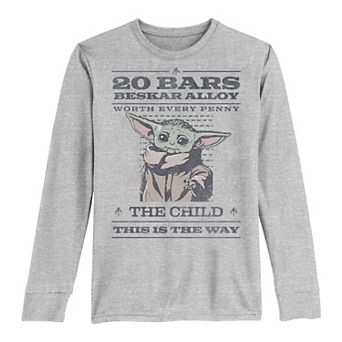Boys 8-20 Star Wars Most Wanted Poster Long Sleeve Graphic Tee