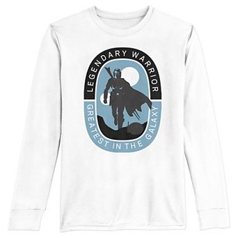 Boys 8-20 Star Wars The Mandalorian Legendary Warrior Long Sleeve Graphic Tee