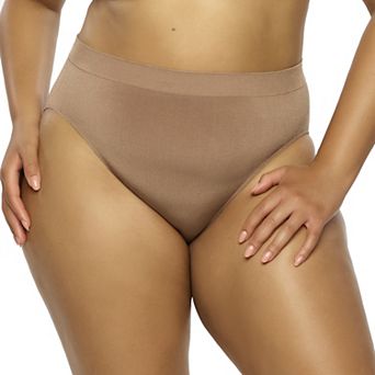 Plus Size Paramour by Felina Body Smooth Hi-Cut Brief Panty 645128