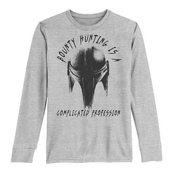 Boys 8-20 Star Wars The Mandalorian A Complicated Profession Long Sleeve Graphic Tee
