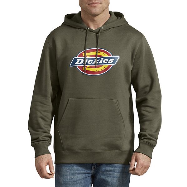 Men s Dickies Logo Fleece Hoodie