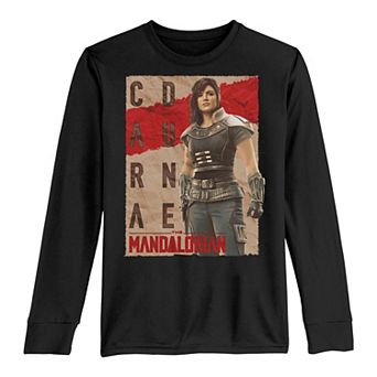 Boys 8-20 Star Wars Cara Dune Poster Long Sleeve Graphic Tee