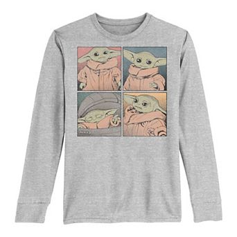 Boys 8-20 Star Wars The Child Atrsy Box Up Long Sleeve Graphic Tee