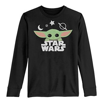 Boys 8-20 Star Wars Star Child Portrait Long Sleeve Graphic Tee