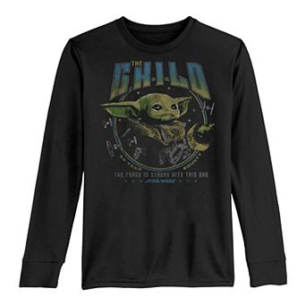 Boys 8-20 Star Wars Sweet Child Vintage Long Sleeve Graphic Tee