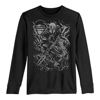 Boys 8-20 Star Wars Mandalorian Brawl Poster Long Sleeve Graphic Tee
